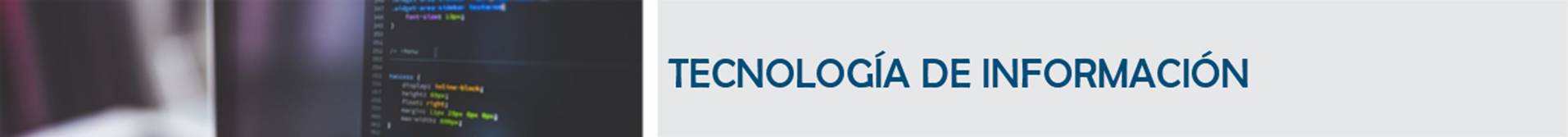 T&iacute;tulo: Tecnolog&iacute;a de Informaci&oacute;n.