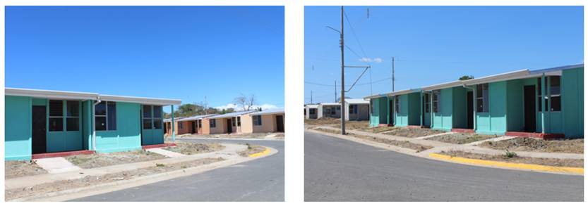 Fotograf&iacute;as del proyecto de vivienda entregado Santa Luisa II en Liberia.