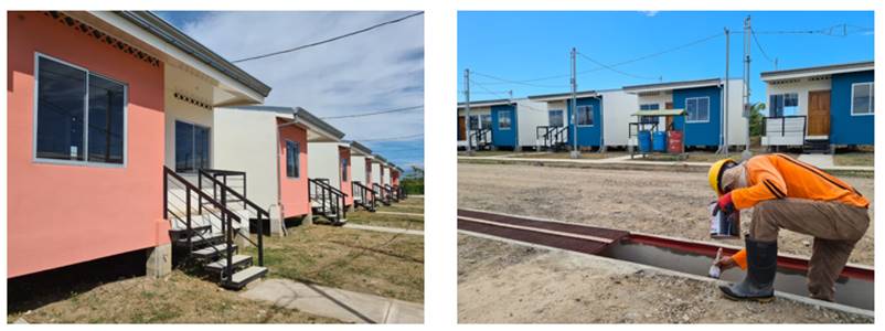 Fotograf&iacute;as de las obras en desarrollo del proyecto Santa F&eacute;.