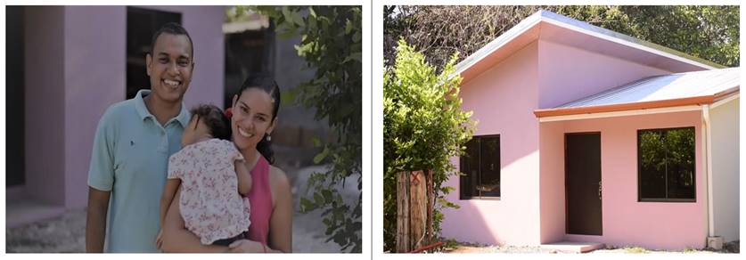 Fotograf&iacute;as de la casa de Jos&eacute; Antonio Guti&eacute;rrez y Lizzie Cascante.